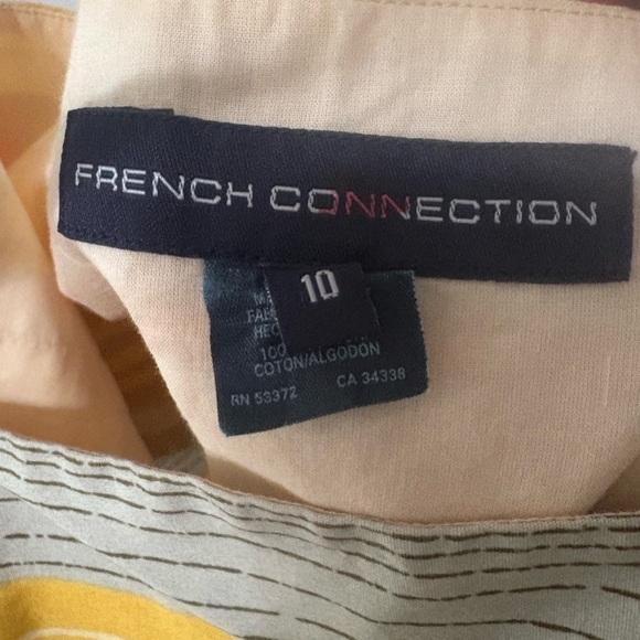 French Connection Multicolor Striped Midi Dress - Picture 6 of 7